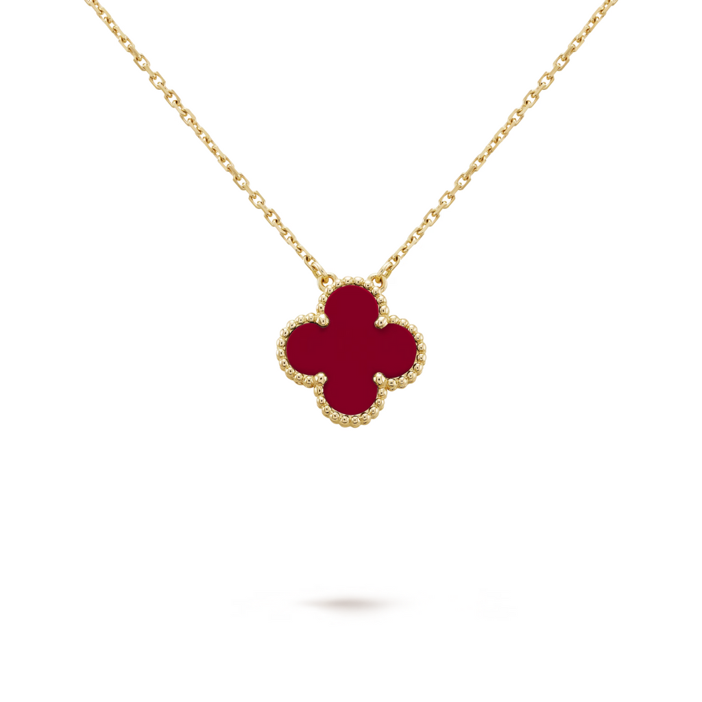 KLEEBLATT NECKLACE | ROSEGOLD