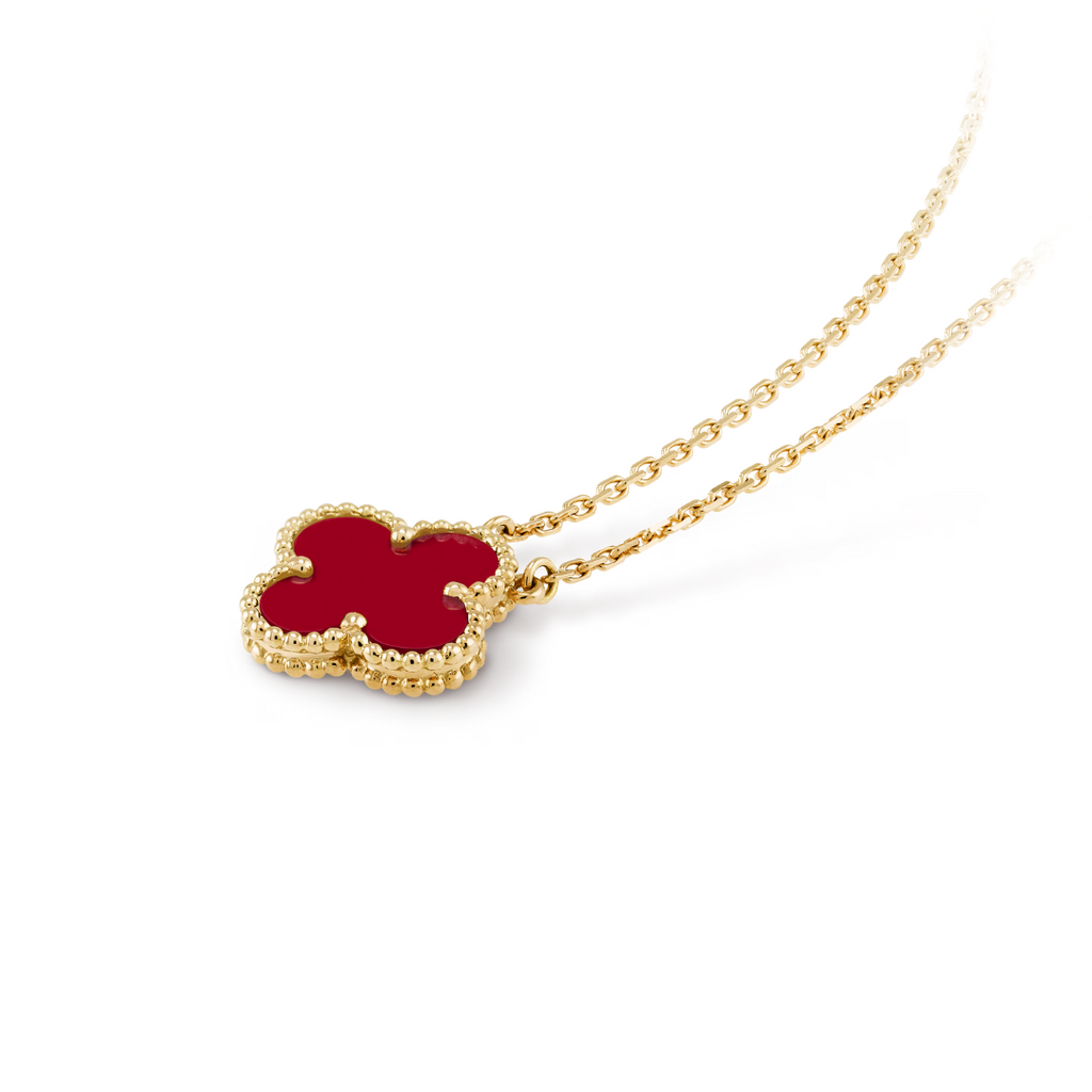 KLEEBLATT NECKLACE | ROSEGOLD
