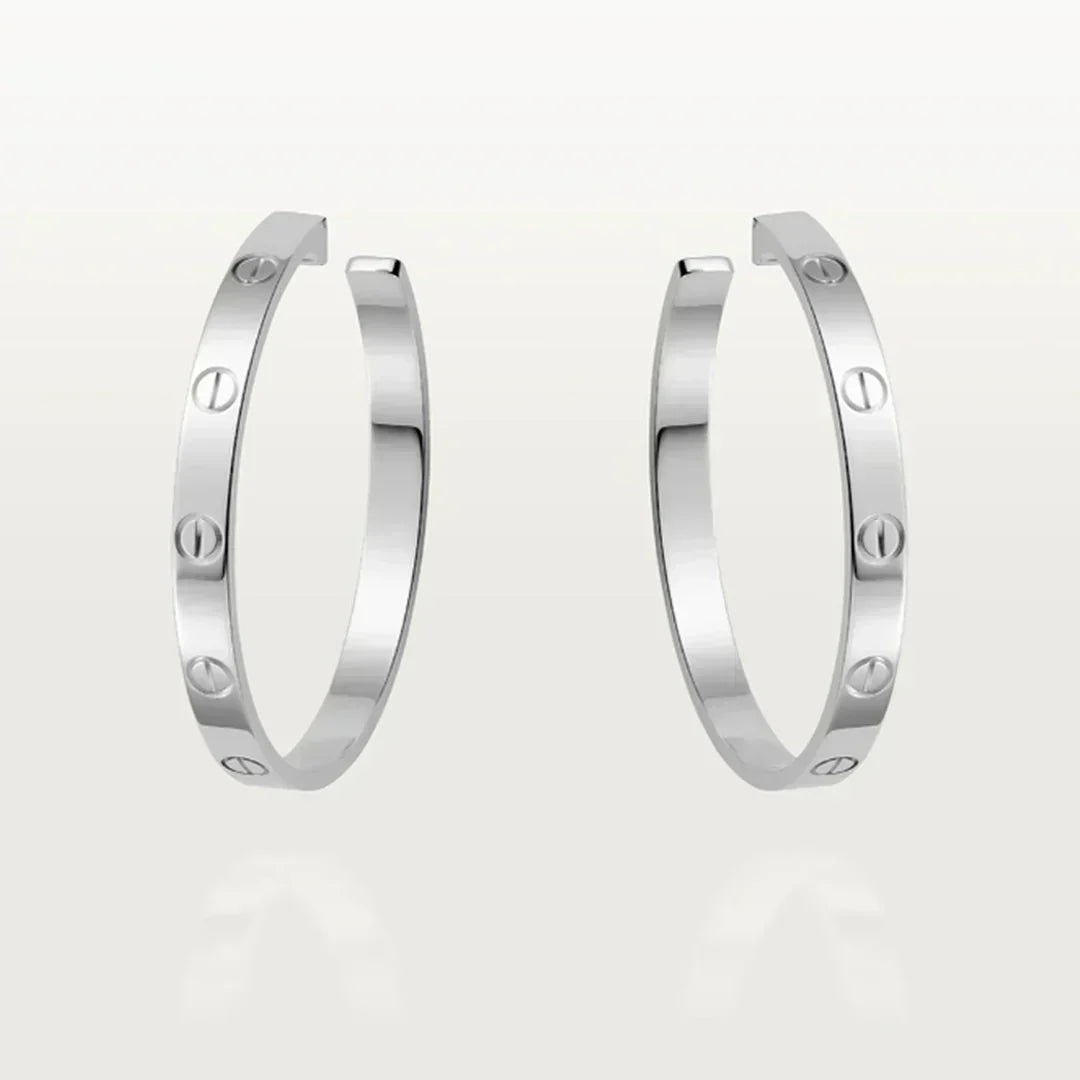 ETERNITY OHRRINGE GROSS | SILBER