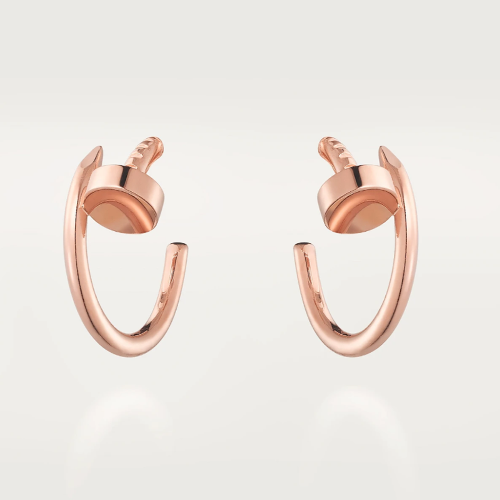 ETERNITY OHRRINGE | ROSE GOLD