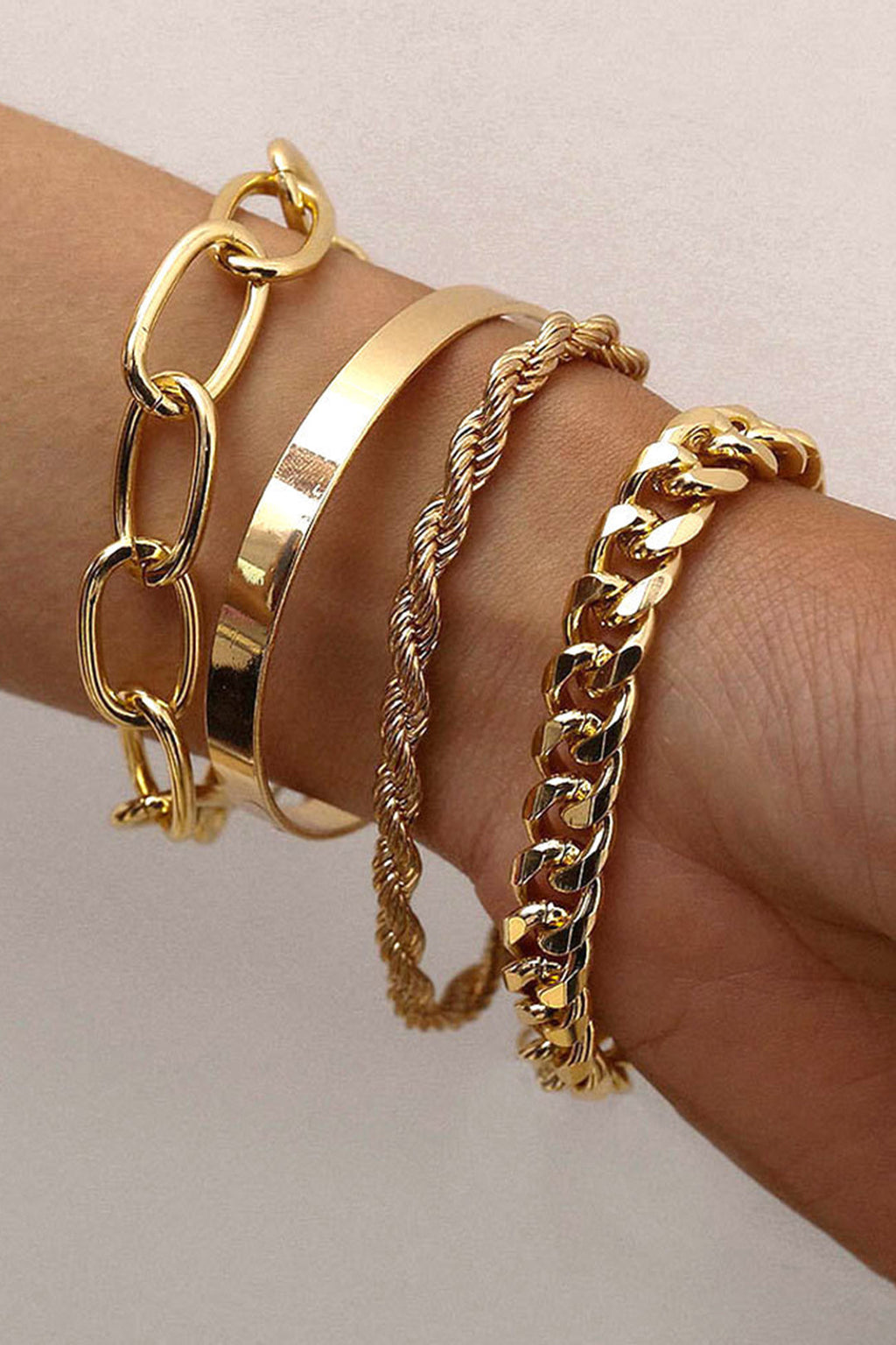 FLORANCE ARMBANDSET | GOLD