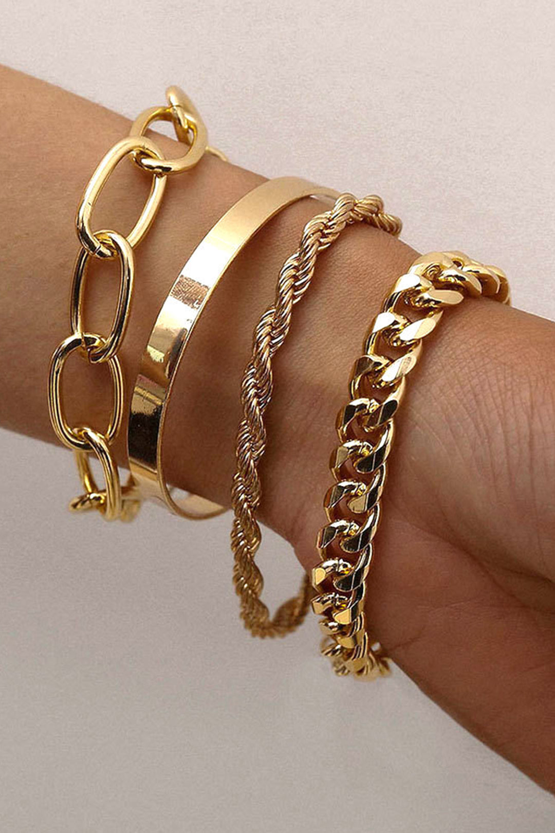 FLORANCE ARMBANDSET | GOLD