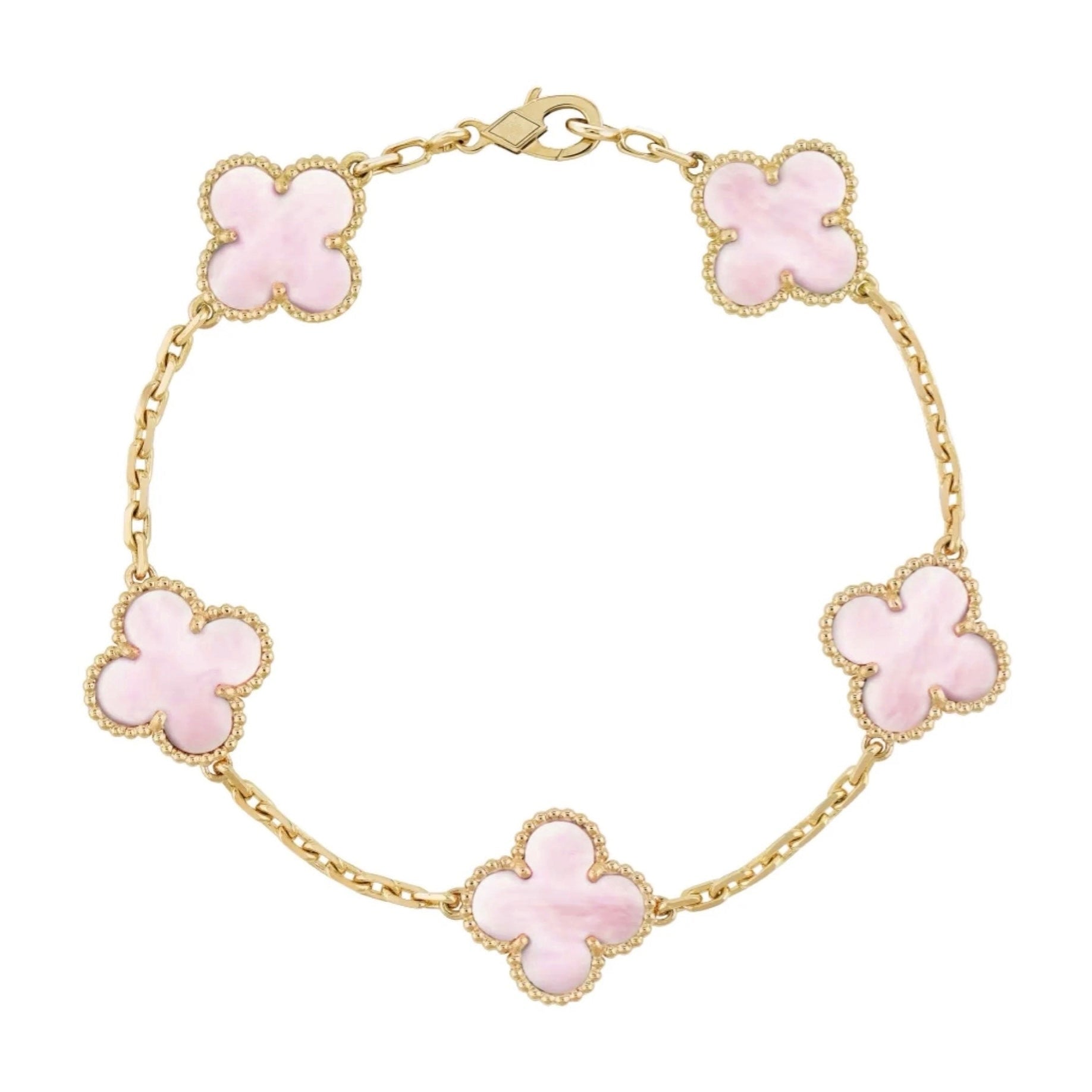KLEEBLATT ARMBAND | ROSÉ GOLD