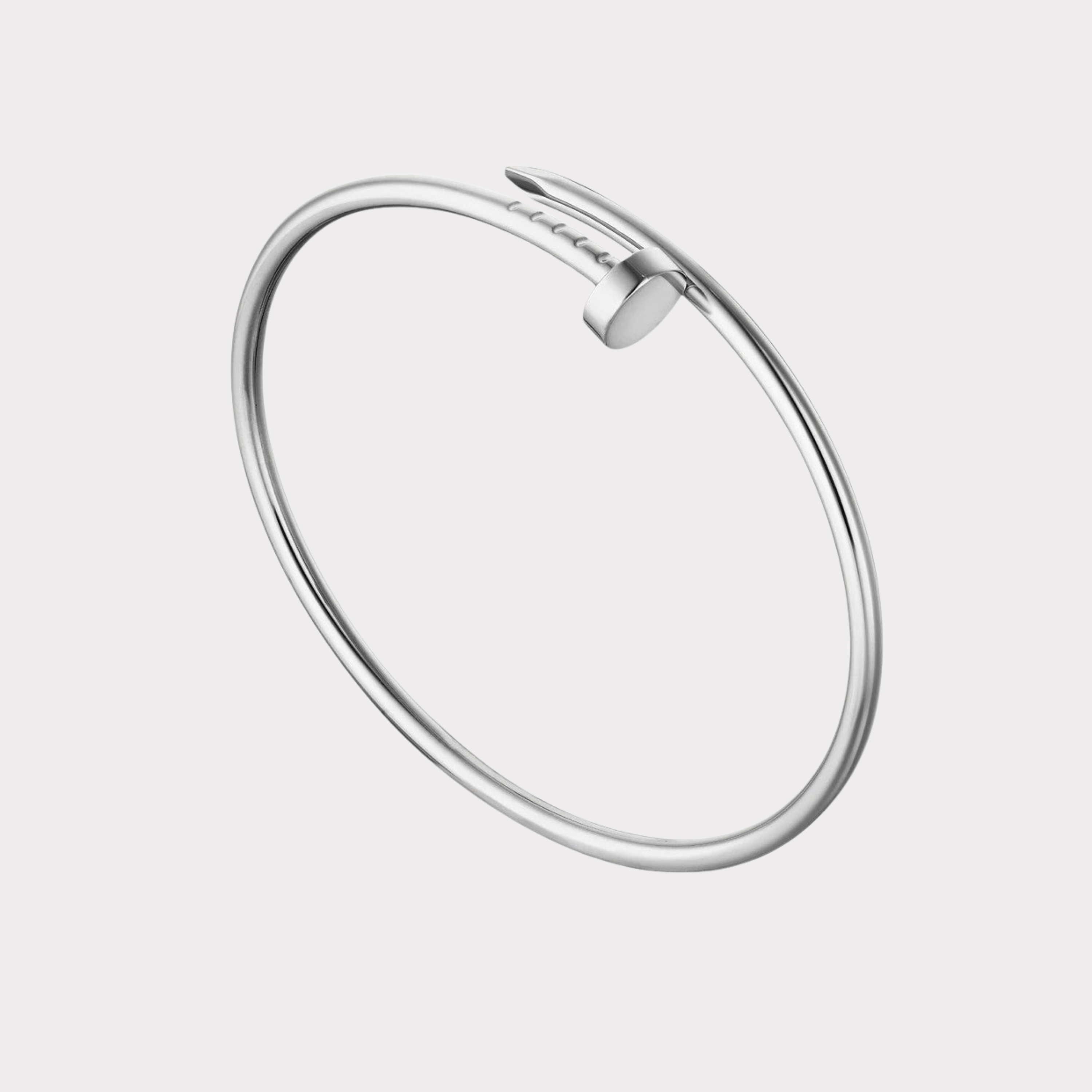 DÜNNE NAGEL-ARMBAND | SILBER