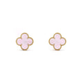 KLEEBLATT OHRSCHMUCK | ROSÉ GOLD