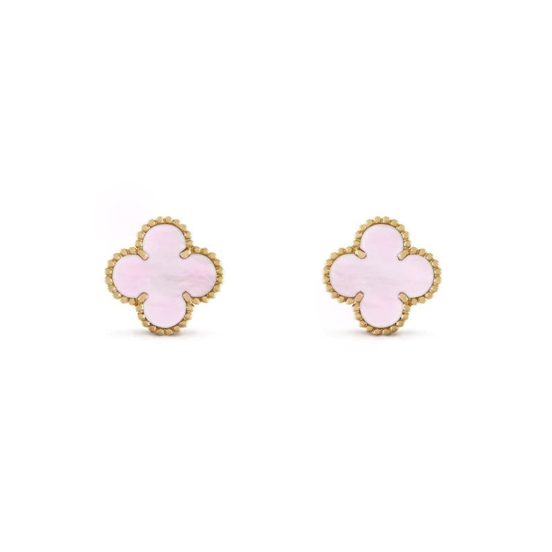 KLEEBLATT OHRSCHMUCK | ROSÉ GOLD