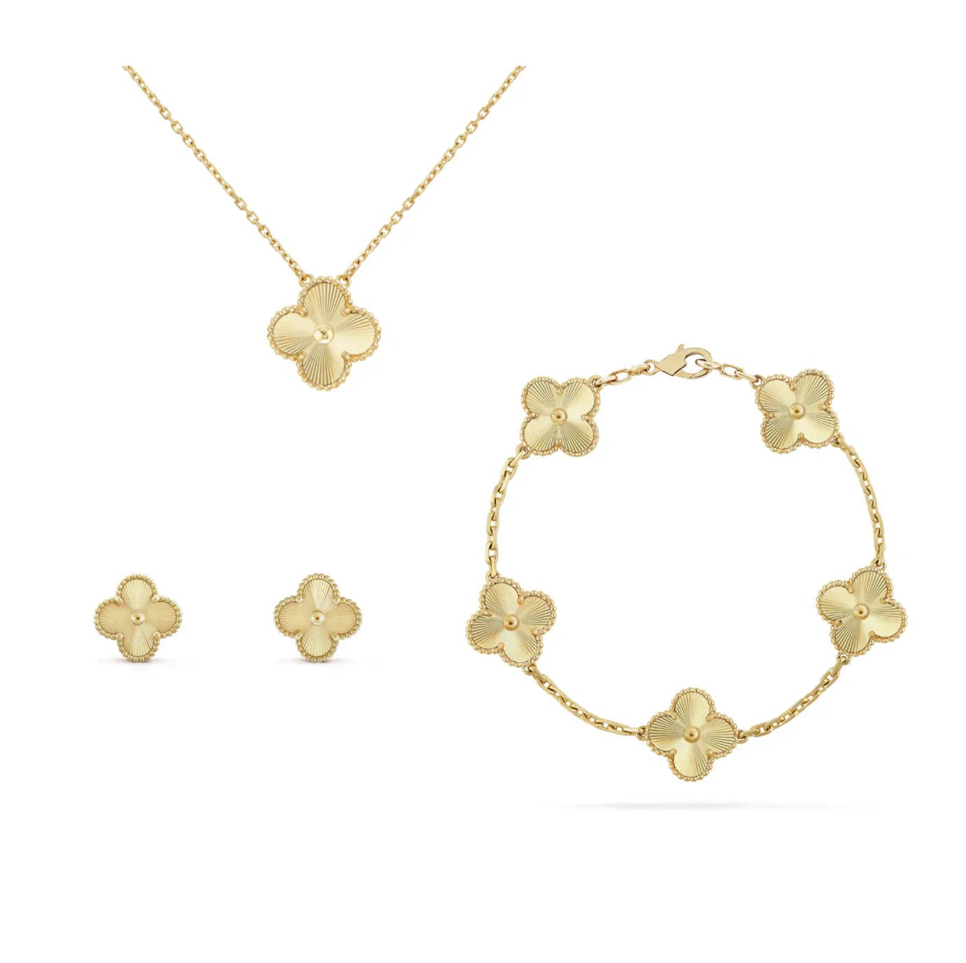 GOLD LUXE | KLEEBLATT-SET