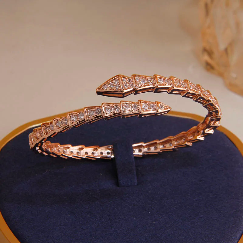DELUXE SCHLANGENARMBAND | ROSEGOLD