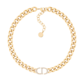 DIANA HALSKETTE DIAMANT - GOLD