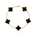 KLEEBLATT ARMBAND | ONYX