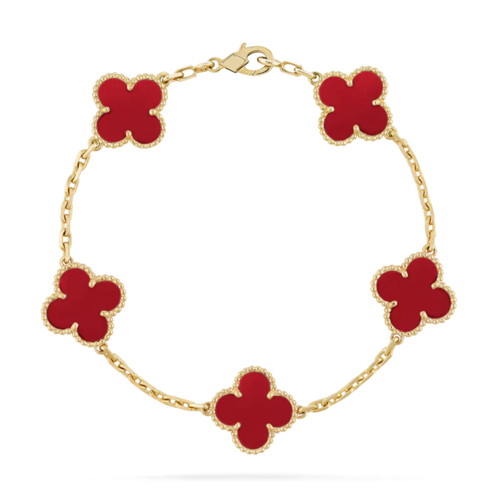 GOLD ROT | STAPELBARES ARMBANDSET