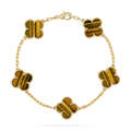 KLEEBLATT-ARMBAND | AMBER
