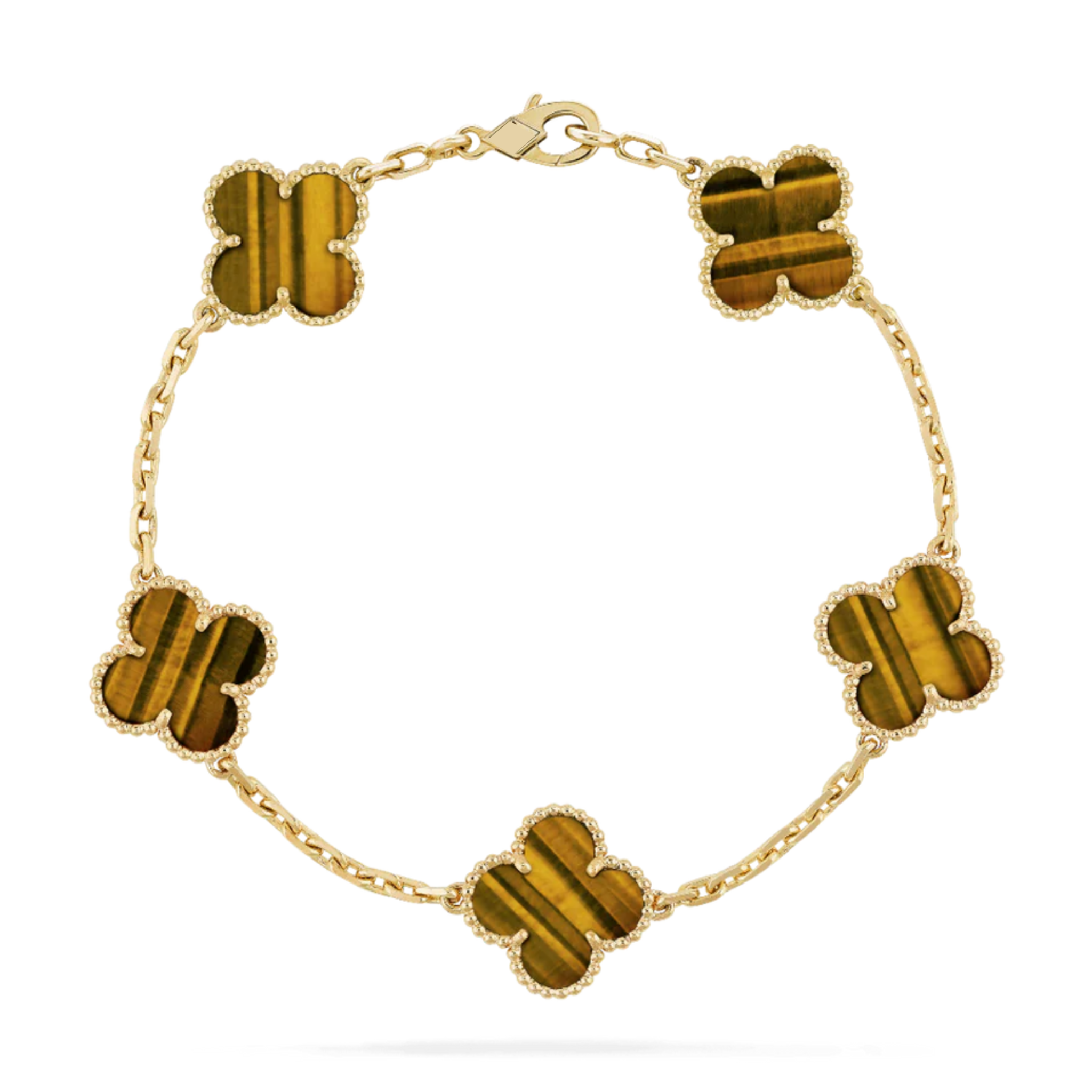 KLEEBLATT-ARMBAND | AMBER