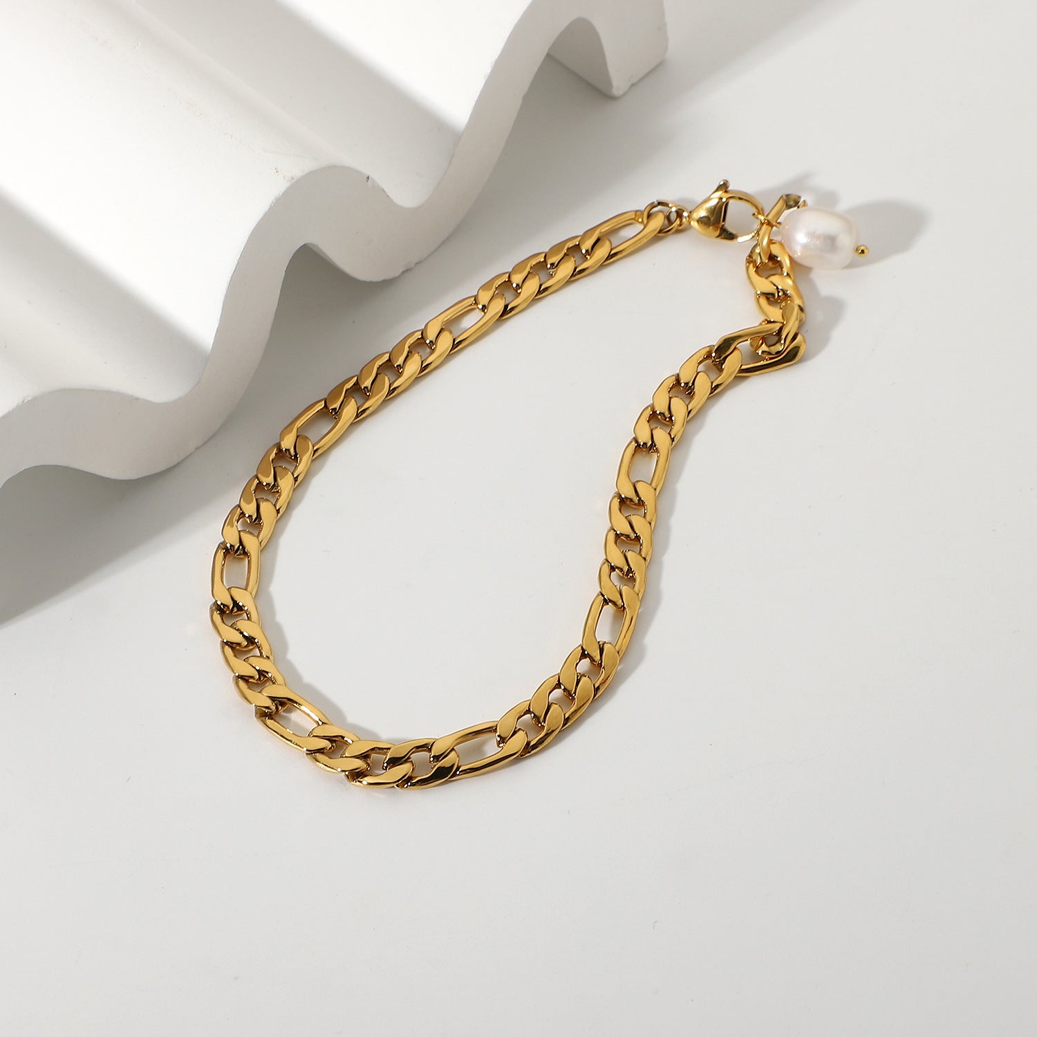 GUINEVERE GOLD FUSSKETTE