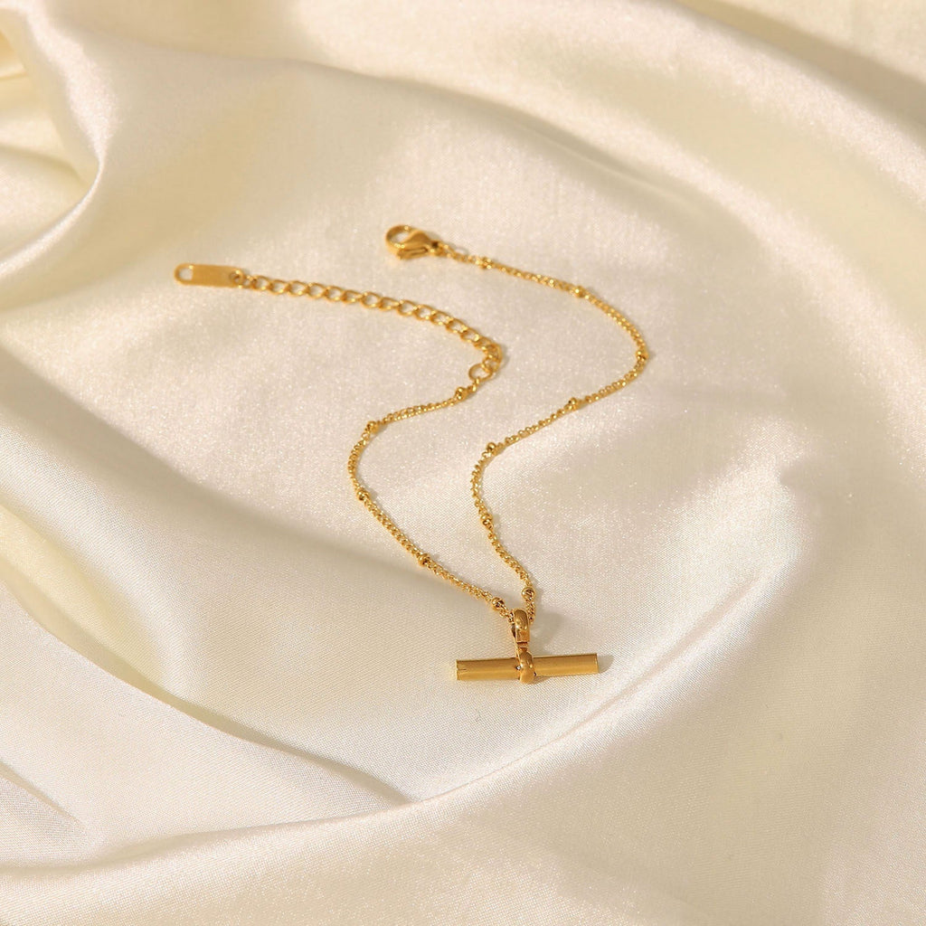 VALENTINSTAG GOLD ANKLETT