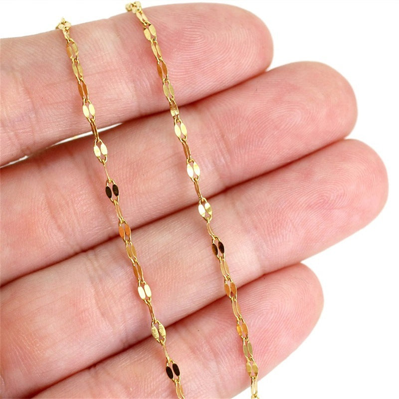 CHARLOTTE GOLD ANKELKETTE