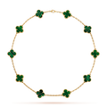 KLEEBLATT HALSKETTEN 10 | EMERALD