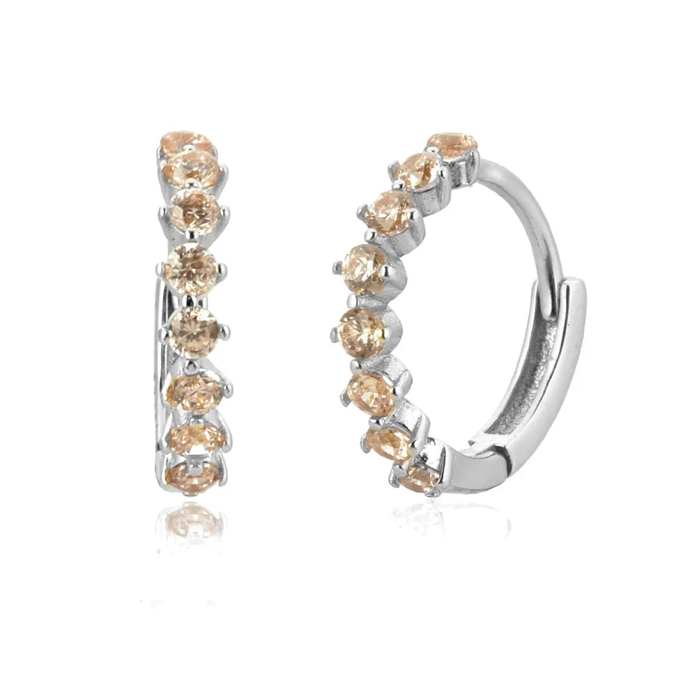 OHRSCHMUCK LE CHIC | SILBER ROSE QUARZ