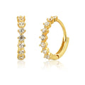 OHRSCHMUCK LE CHIC | GOLD BRILLIANT