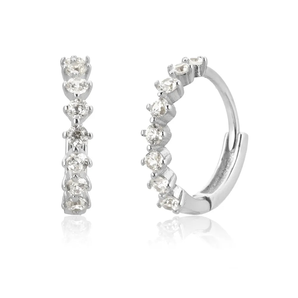 DIE ELEGANTEN OHRRINGE | SILBER BRILLANT