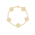 DELUXE KLEEBLATT ARMBAND | GOLD
