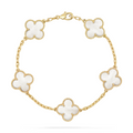 KLEEBLATT ARMBAND | PERLE