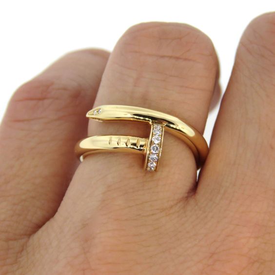 DELUXE NAGELRING | GOLD