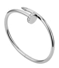 DELUXE NAGELARMBAND | SILBER
