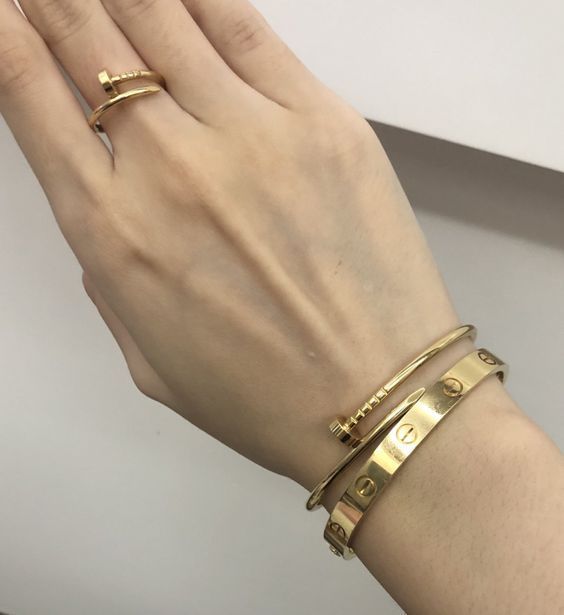 NAIL ARMBAND DÜNN | ROSE GOLD