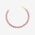 SENCE ARMBAND | ROSE QUARZ GOLD