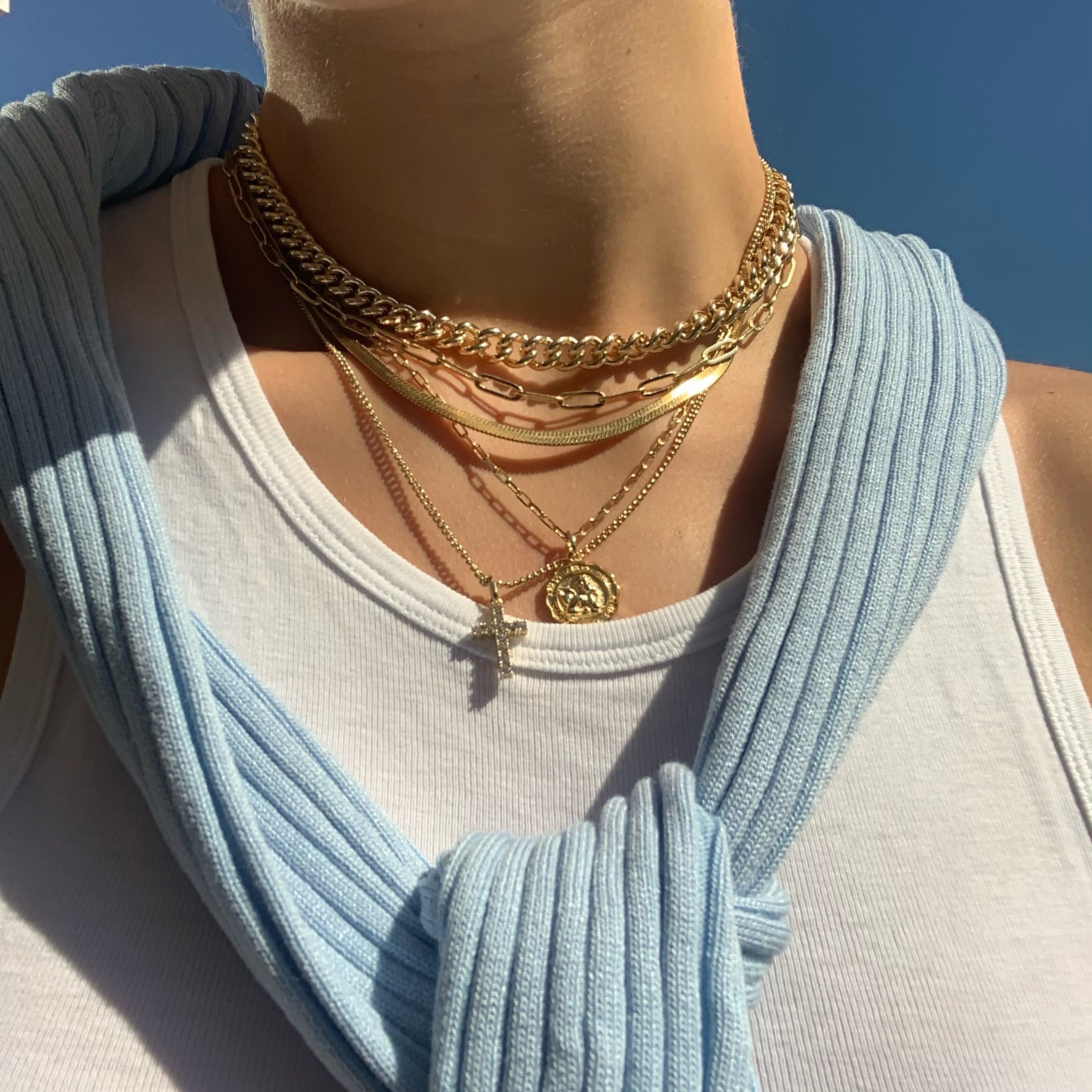 ROM NECKLACE | GOLD