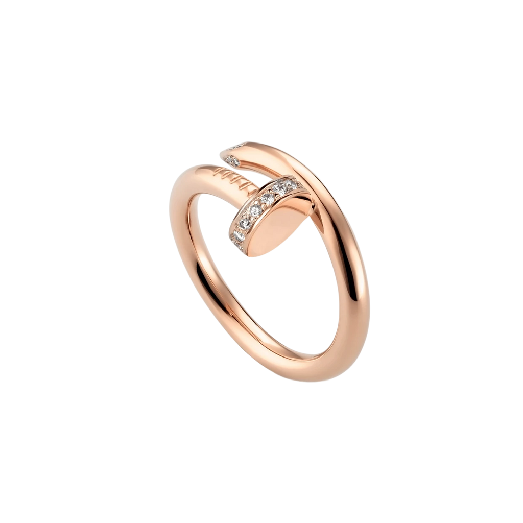 DELUXE NAIL RING | ROSEGOLD