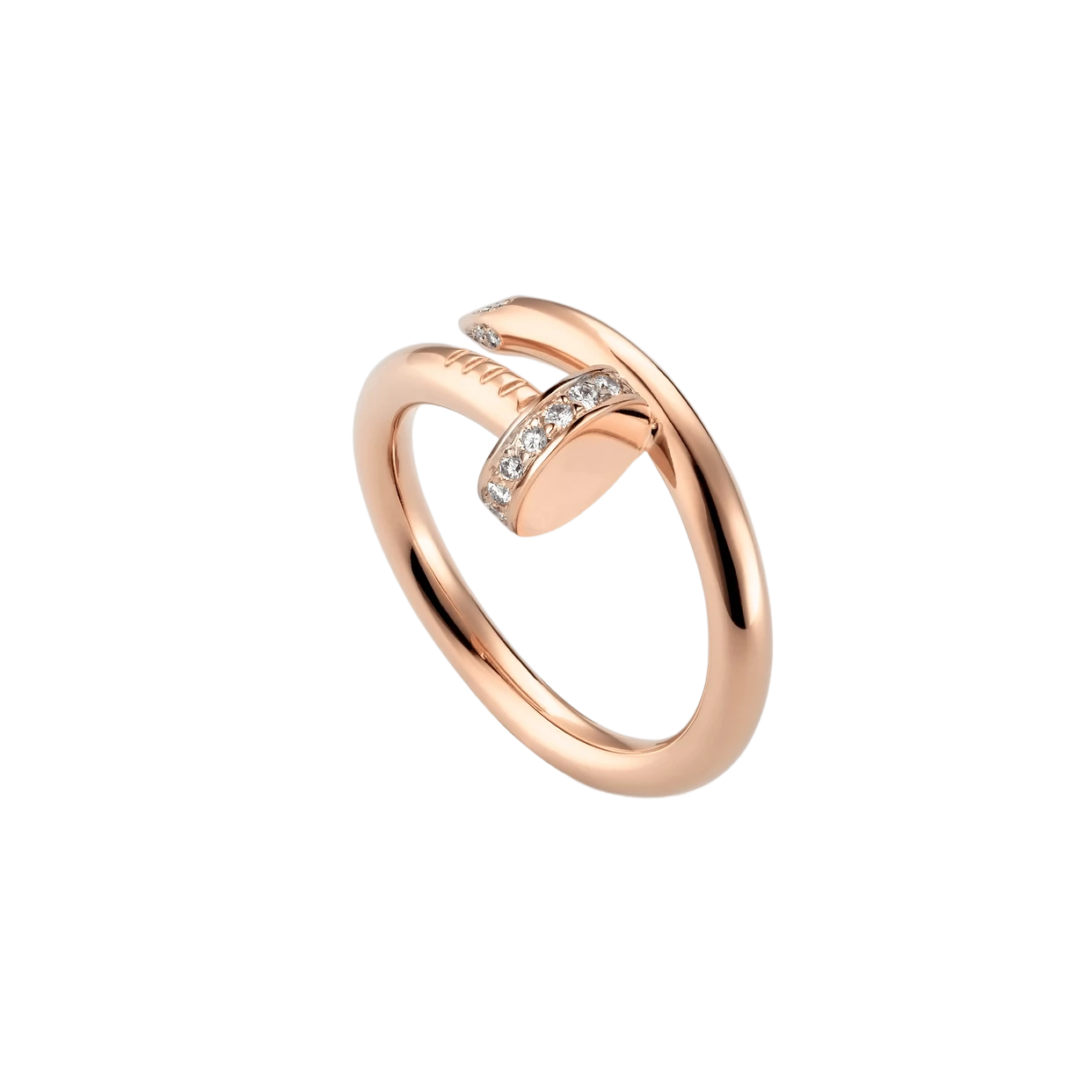 DELUXE NAIL RING | ROSEGOLD