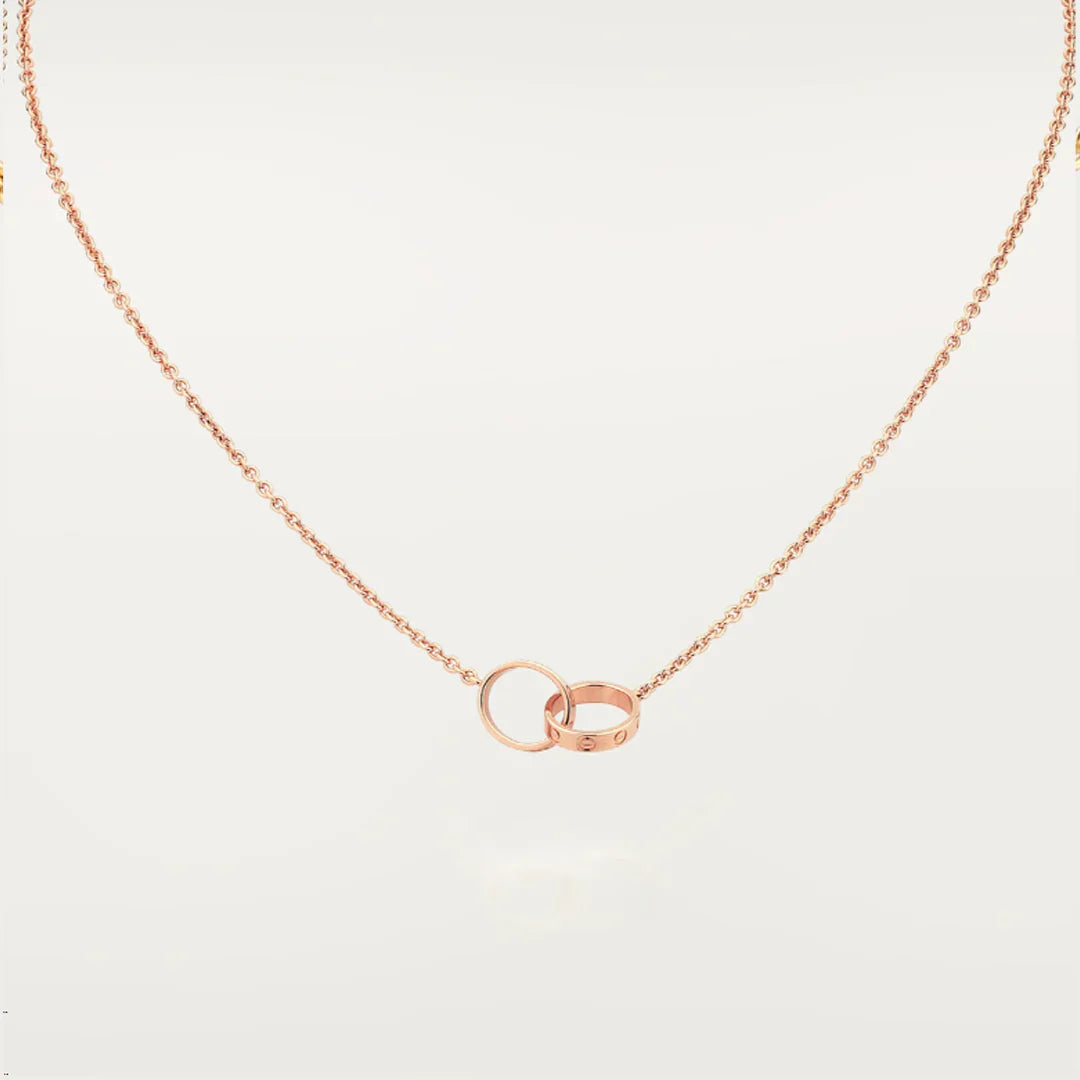 ETERNITYRING-HALSKETTE | ROSÉGOLD