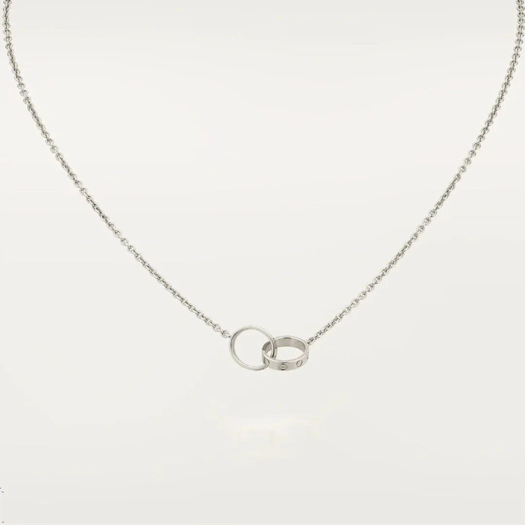 ETERNITY Ring Halskette | Silber